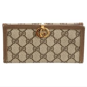 Gucci Vintage GG Continental‎ Checkbook/Wallet